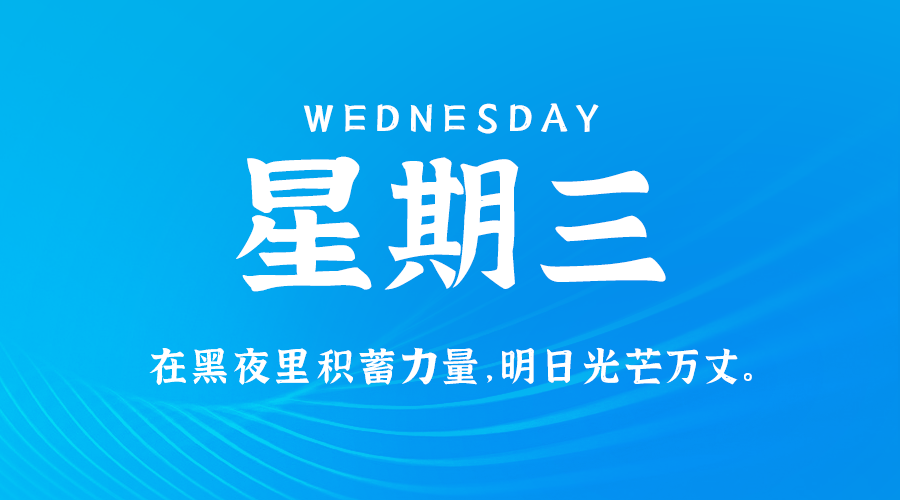 09日25日,星期三,在这里每天60秒读懂世界!