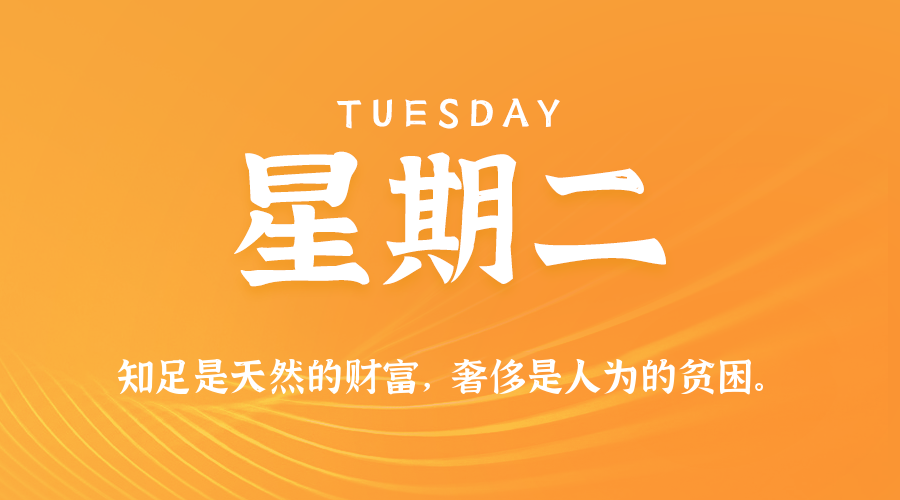05日20日，星期二，在这里每天60秒读懂世界！