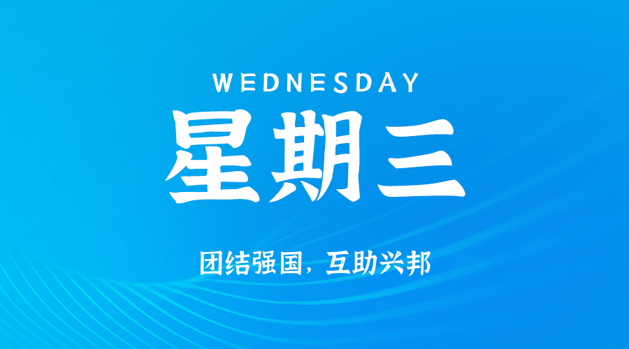 06日04日，星期三，在这里每天60秒读懂世界！