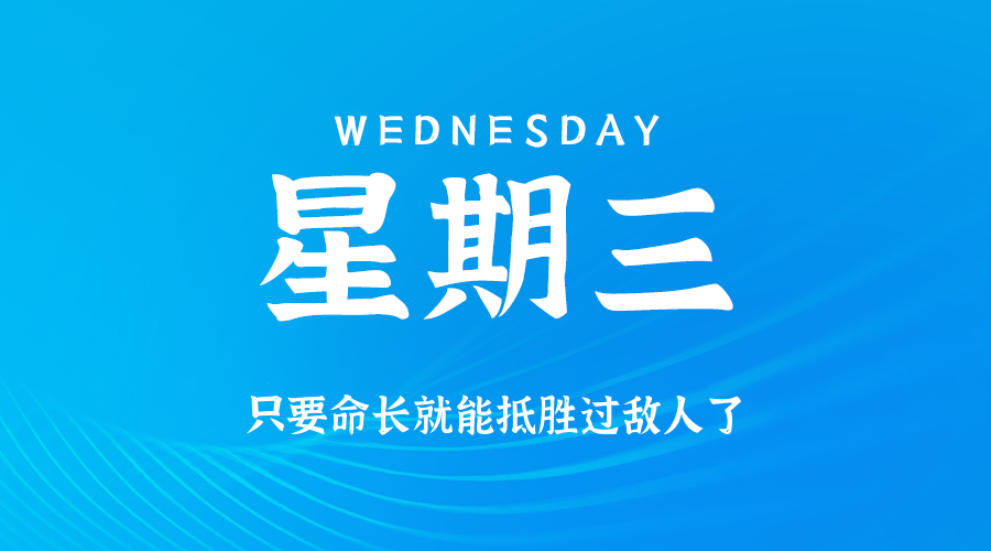 06日11日，星期三，在这里每天60秒读懂世界！