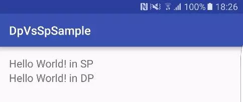 两分钟理解Android中SP与DP的区别