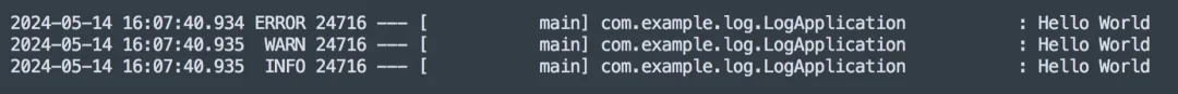 Spring Boot 配置日志输出的正确姿势！